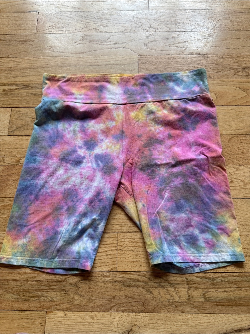 wild fable Tie-Dye Multicolor Bike Shorts